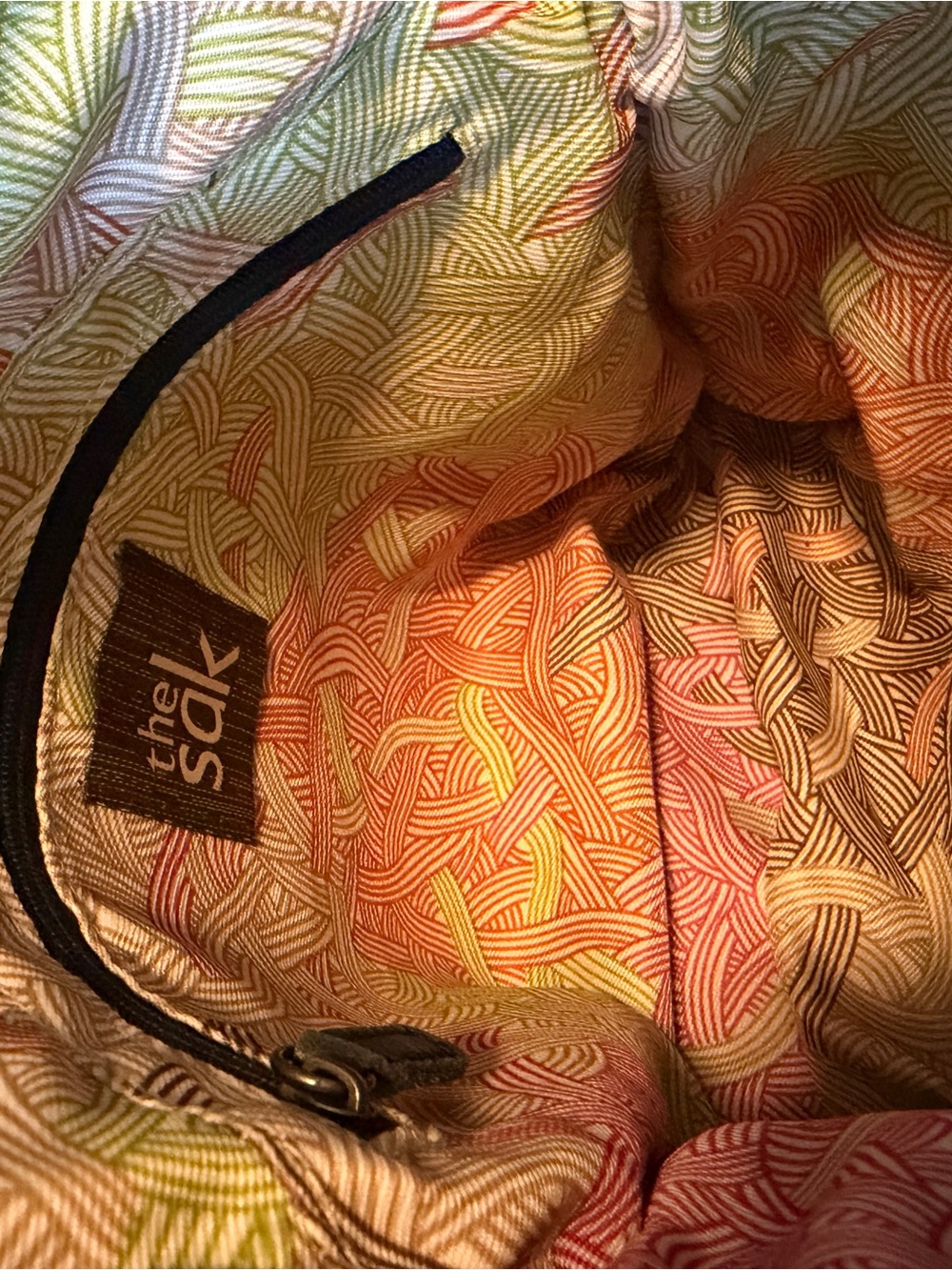 The Sak Katniss Indigo Leather Crossbody - Picture 10 of 11